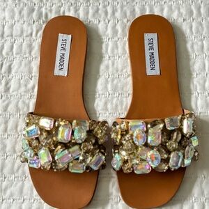 Steve Madden Brielle Jeweled Sandals